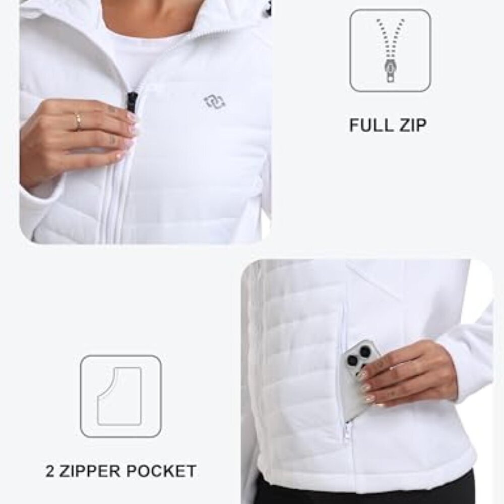 Fleece Lined Softshell Jacket Lightweight Insulat… - image 6